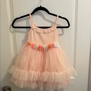 Cynthia Rowley Pink and White Dance Costume Tutu